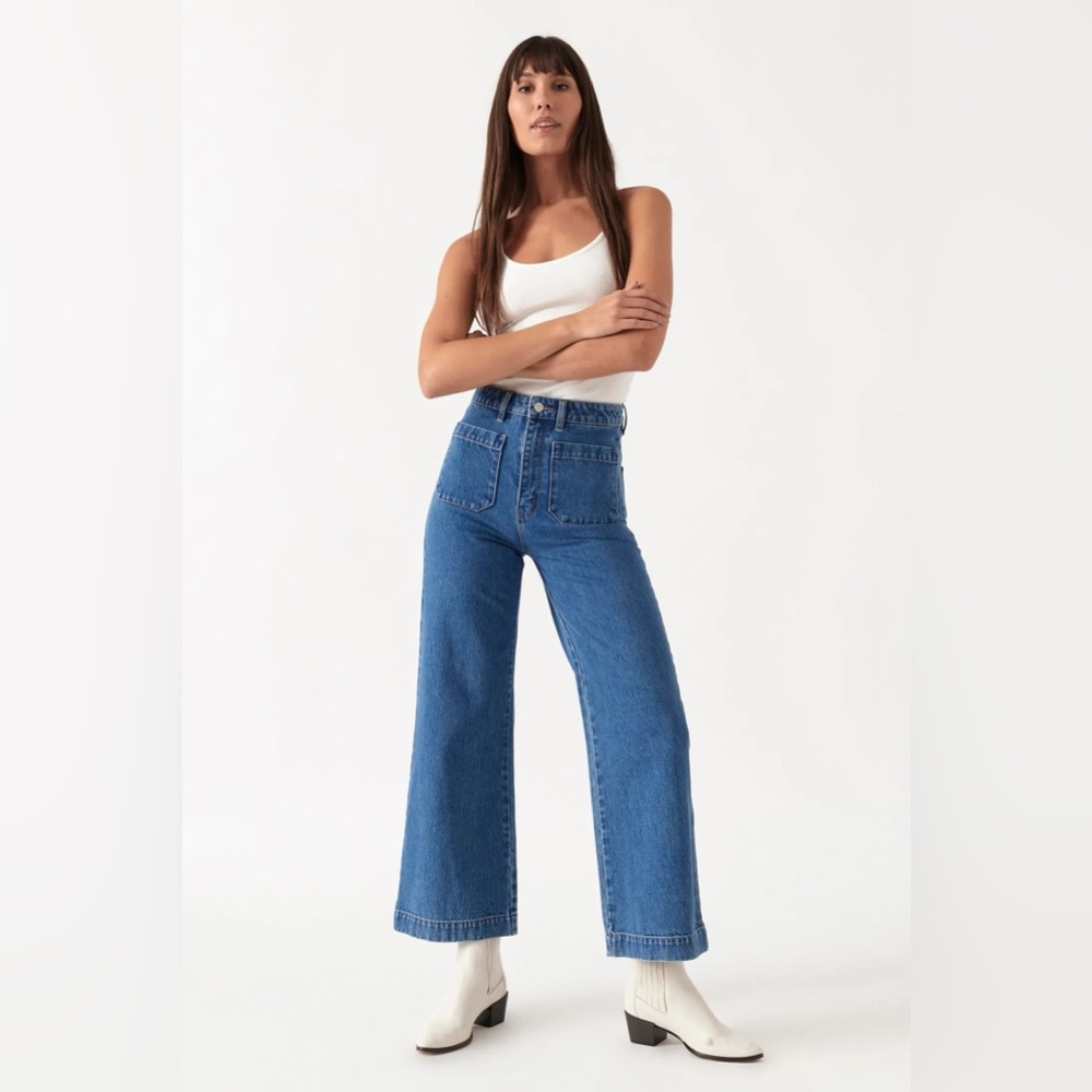 Rollas sailor high waist Alshley Blue